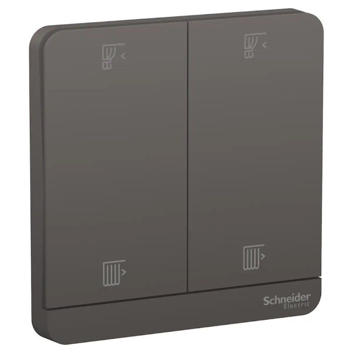 e8332c_dg_g8_front.jpg E8332C_DG_G8 | 10A 2G Mechanical Curtain Sw, DG - Schneider Electric - Image 1