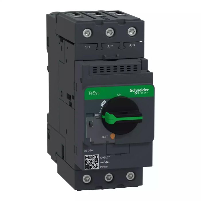 gv3l32.jpg GV3L32 | TeSys MOTOR CB MAGNETIC 32A EVLK - Schneider Electric - Image 1