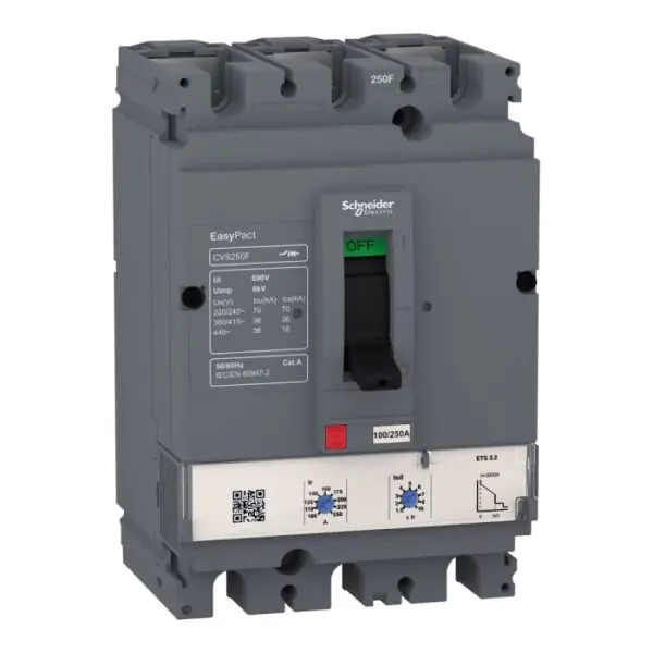 LV510552 | CVS100F ETS 2.2 40A 3P circuit breaker - Schneider Electric