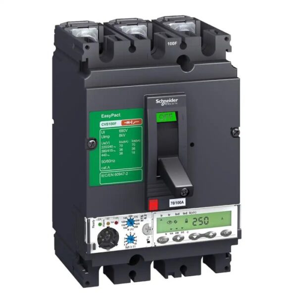 LV510650 | Breaker CVS100N 6.2 25A 4P - Schneider Electric