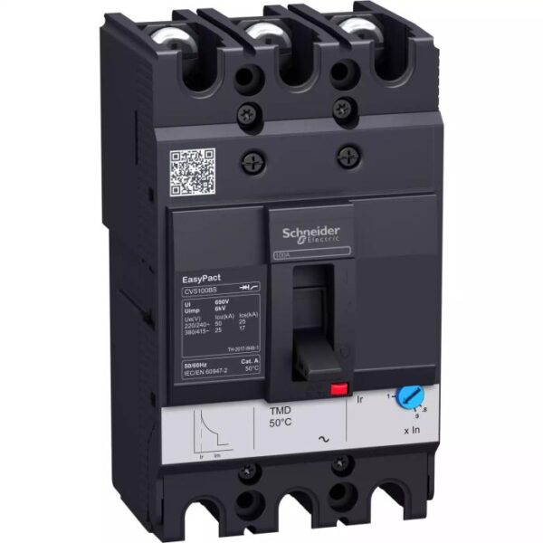 LV510932 | CVS100BS TM25D 3P3D CIRCUIT BREAKER - Schneider Electric