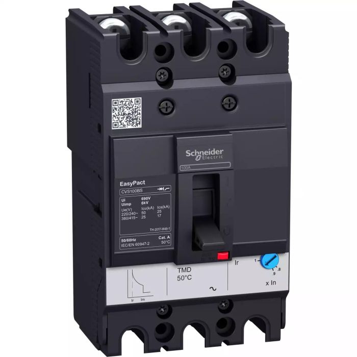 lv510932.jpg LV510932 | CVS100BS TM25D 3P3D CIRCUIT BREAKER - Schneider Electric - Image 1