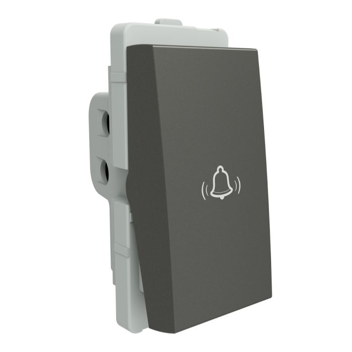 p1005_pg_n_front.jpg P1005_PG_N | 10A bell push SW, PG - Schneider Electric - Image 1