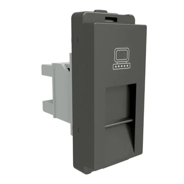 P4046_PG_N | RJ45 Cat 6 Data Outlet , PG - Schneider Electric