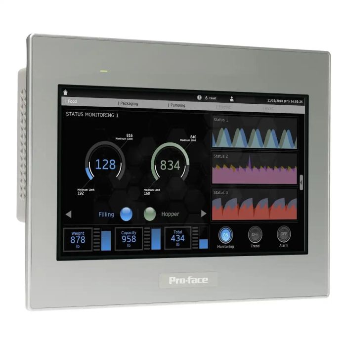 pfxst6500wad_front.jpg PFXST6500WAD | 10" W Basic Operator Terminal - Schneider Electric - Image 1