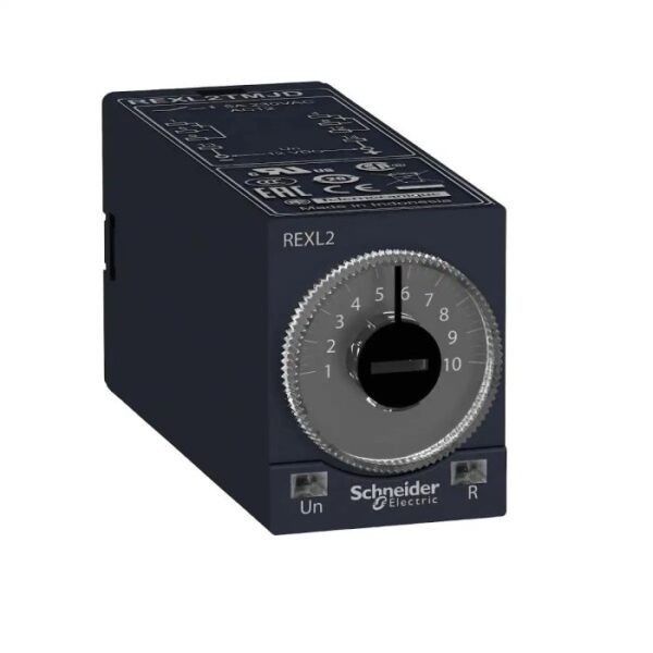 REXL2TMP7 | Relay 5A 2CO 0,1s 100h on delay 230V AC - Schneider Electric