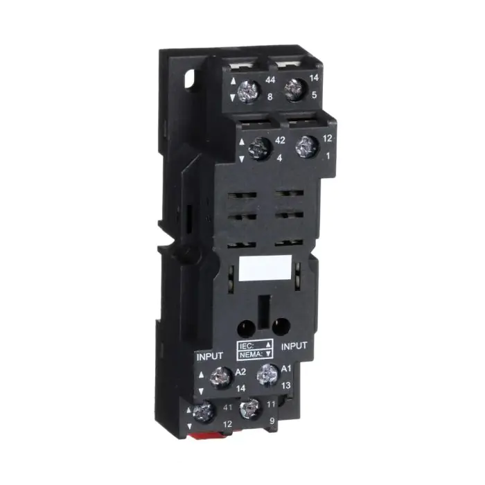rpzf2_front.jpg RPZF2 | Relay socket mix 16A 250V RPM2 relays - Schneider Electric - Image 1