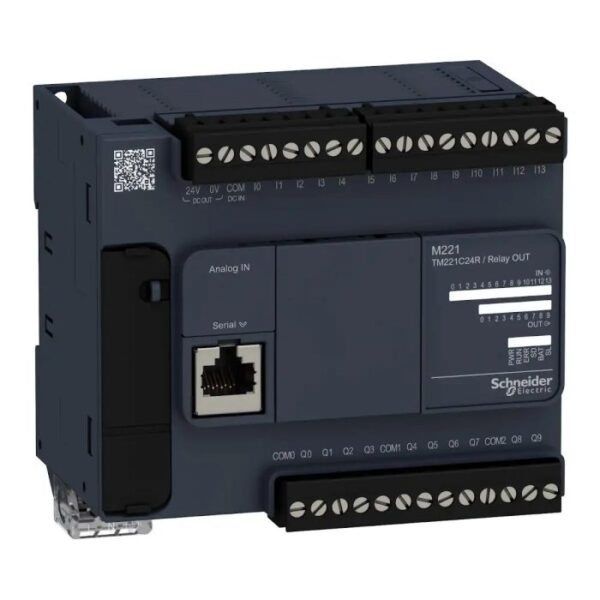 TM221C24R | CONTROLLER M221-24IO Relay Compact - Schneider Electric