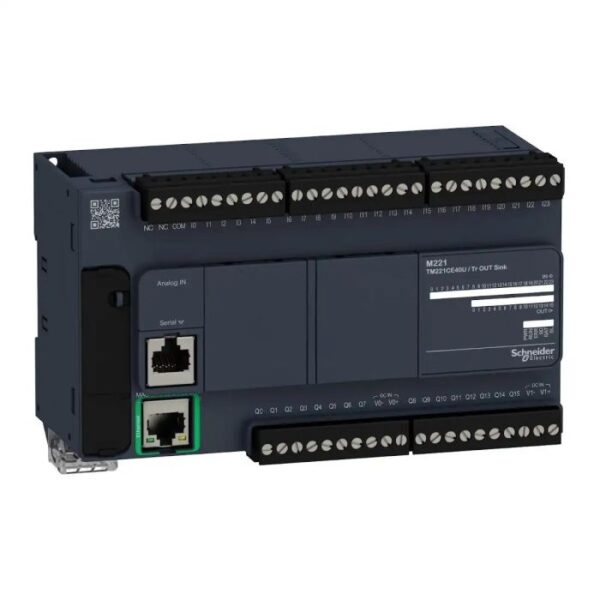 TM221CE40U | CONTROLLER M221-40IO TR.NPN ETHERNET - Schneider Electric