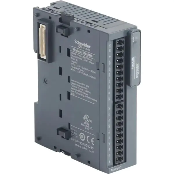 TM3AM6 | Module TM3 - 4 AI 2 AO - Schneider Electric