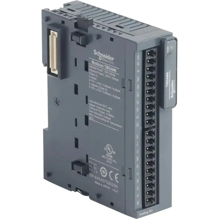 TM3AM6 | Module TM3 - 4 AI 2 AO - Schneider Electric - Image 1