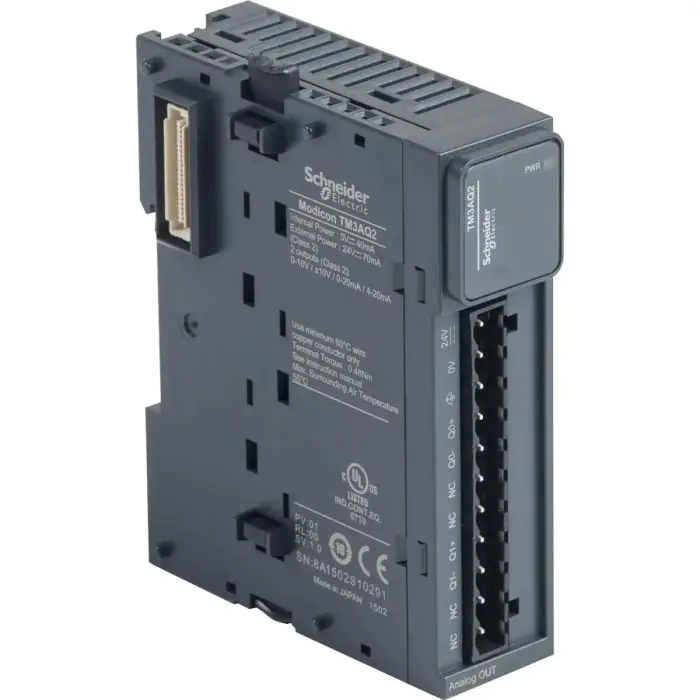 TM3AQ2 | MODULE TM3-2 ANALOG OUTPUTS - Schneider Electric - Image 1