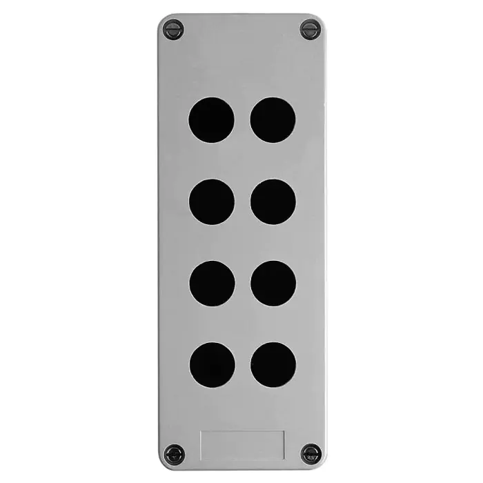 XAPA2108 | Pendant plastic yellow 8 hole 22mm - Schneider Electric - Image 1