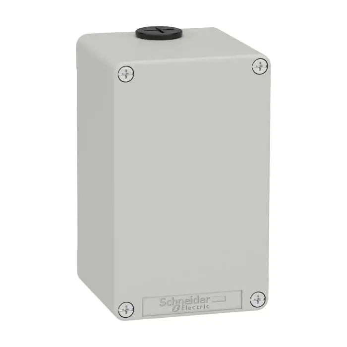 XAPD24 | Station plast grey M20 no hole 80x130x77 - Schneider Electric - Image 1