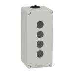 XAPD3504 | Station plast grey M25 4 hole 80x175x77 - Schneider Electric