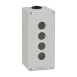 XAPD3504 | Station plast grey M25 4 hole 80x175x77 - Schneider Electric