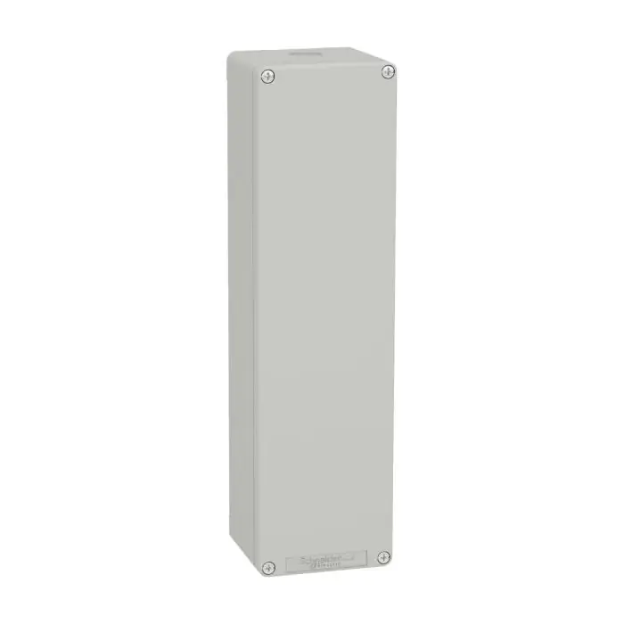 xapd54_front.jpg XAPD54 | Station plast grey M25 no hole 85x310x77 - Schneider Electric - Image 1