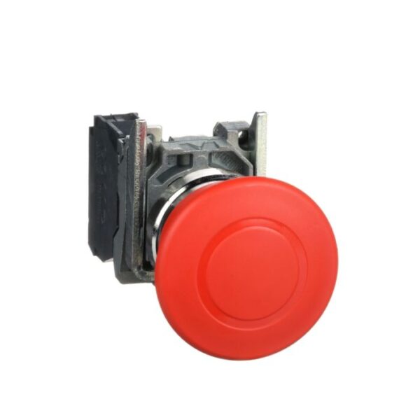 XB4BT842 | E.stop PB metal red mushr pull 1NC - Schneider Electric