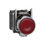 XB4BW34B5 | Ill PB metal red flush LED 24V - Schneider Electric