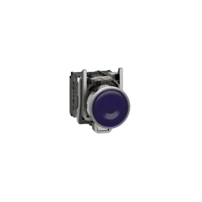 xb4bw36b5_main_2023_web.jpg XB4BW36B5 | Ill PB metal blue flush LED 24V - Schneider Electric - Image 1