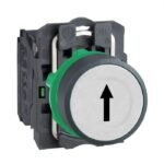XB5AA3341 | PB plast green flush mark UP ARROW 1NO - Schneider Electric
