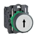 XB5AA3341 | PB plast green flush mark UP ARROW 1NO - Schneider Electric