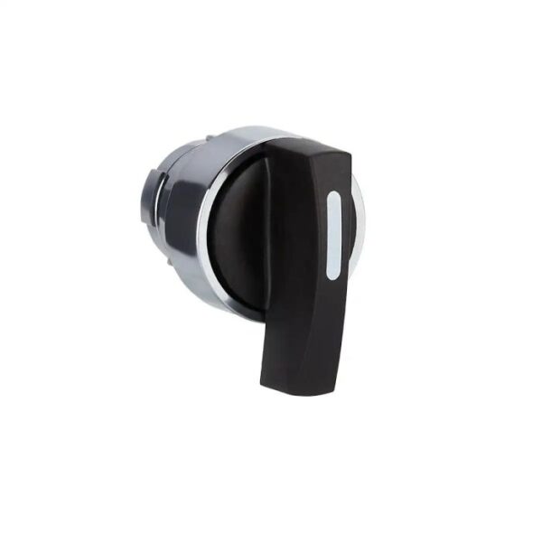 ZB2BJ3C | Head SS metal black hand 3pos stay put - Schneider Electric
