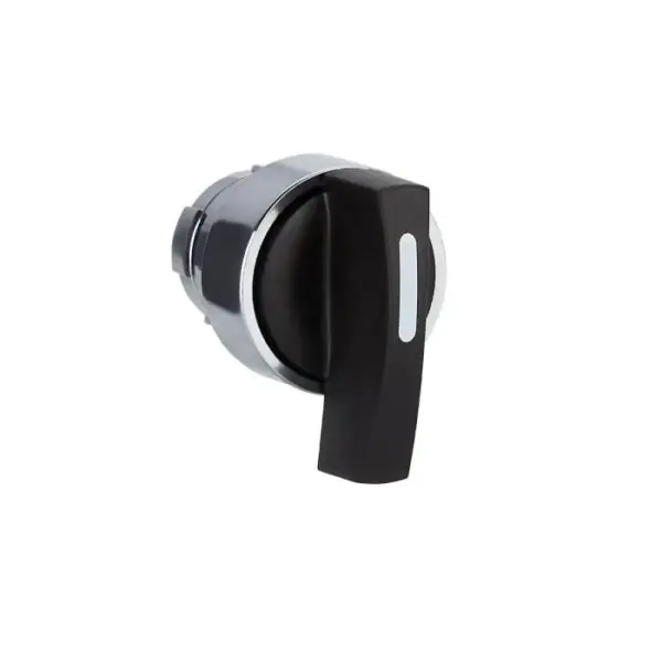 ZB2BJ3C | Head SS metal black hand 3pos stay put - Schneider Electric