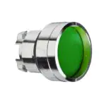 ZB4BA36 | Head PB metal green recessed unmark - Schneider Electric