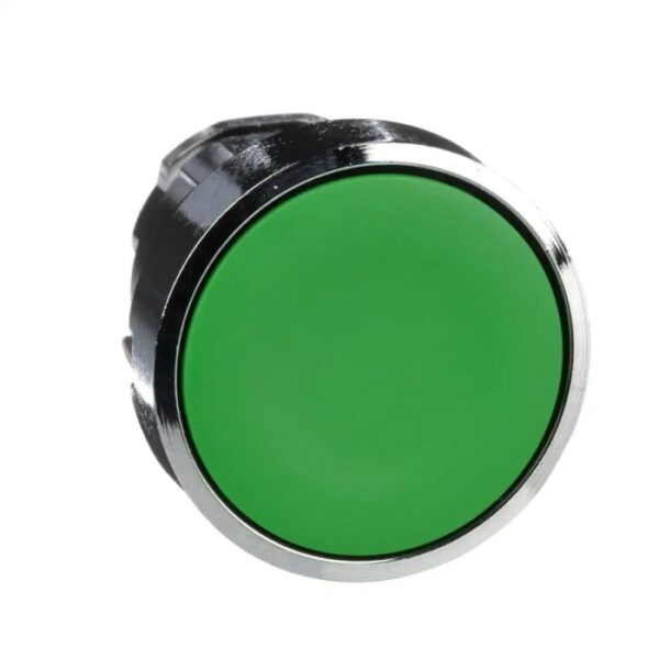 ZB4BA3 | Head PB metal green flush unmark - Schneider Electric