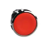 ZB4BA4 | Head PB metal red flush unmark - Schneider Electric