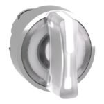 ZB4BK1313 | Head ill SS metal white 3pos stay put - Schneider Electric