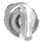 ZB4BK1513 | Head ill SS metal white 3pos center - Schneider Electric