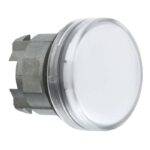 ZB4BV013 | Pilot Light metal white plain lens LED - Schneider Electric