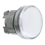 ZB4BV013 | Pilot Light metal white plain lens LED - Schneider Electric