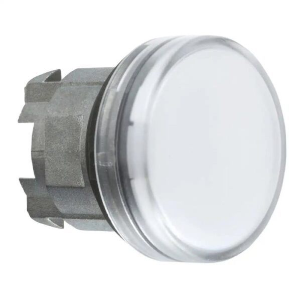 ZB4BV013 | Pilot Light metal white plain lens LED - Schneider Electric