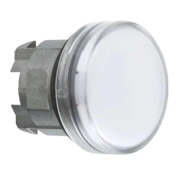 ZB4BV013 | Pilot Light metal white plain lens LED - Schneider Electric