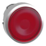 ZB4BW343 | Head ill PB metal red flush lens LED - Schneider Electric