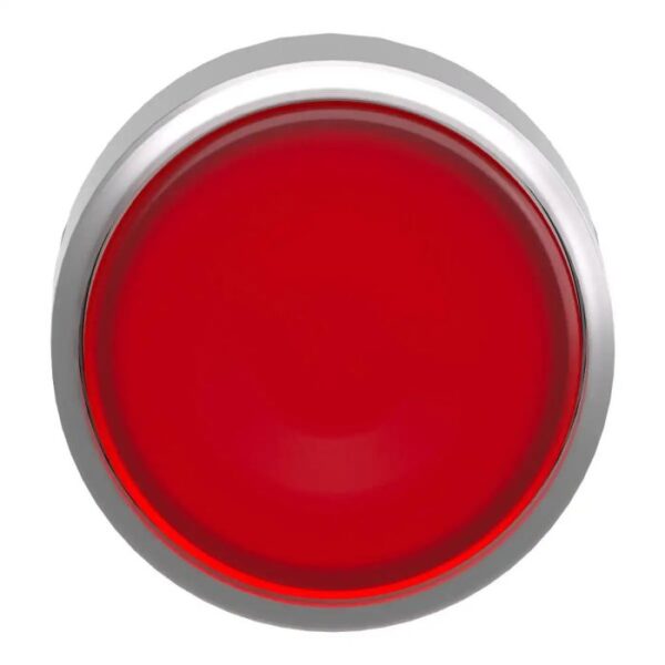 ZB4BW34 | Head ill PB metal red flush BA9s bulb - Schneider Electric