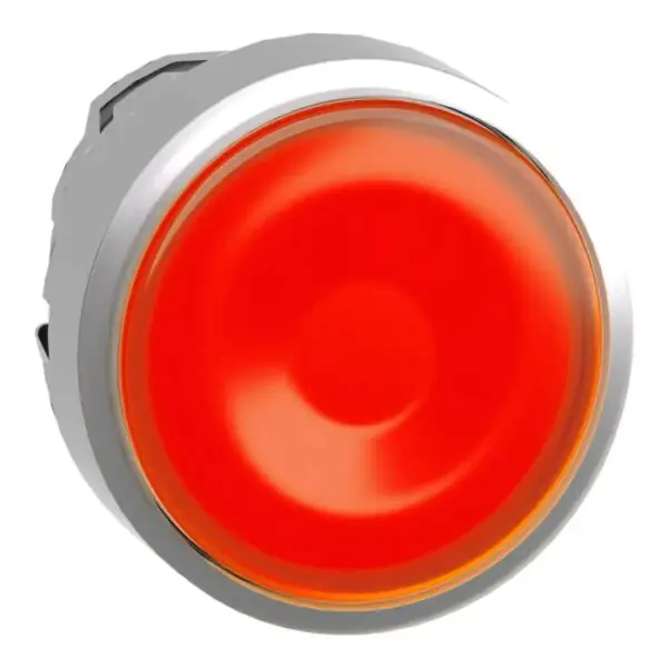 ZB4BW353 | Head ill PB metal orange flush lens LED - Schneider Electric