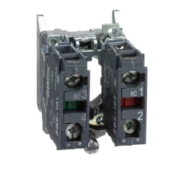 ZB4BZ105 | Contact block metal screw 1NO+1NC - Schneider Electric
