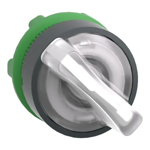 ZB5AK1213 | Head ill SS plast white 2pos stay put - Schneider Electric