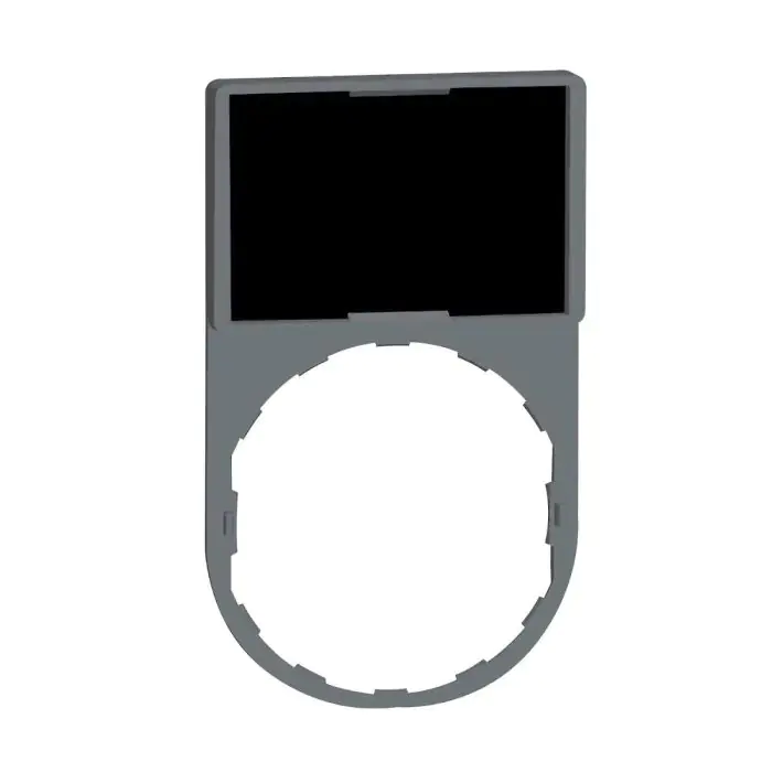 ZBY6101 | Legend holder 30x50mm plast 18x27mm - Schneider Electric - Image 1