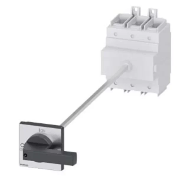 3LD24180TK11 | Siemens Sentron 3LD2 Switch Disconnector 250 A, 3 Pole, 132 kW, Red/Yellow, Floor Mounting With Door Coupling, Knob Operated Mechanism - Siemens