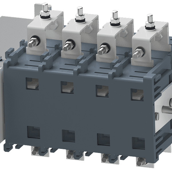3KJ0132-4AA20-0AA0 | Siemens Sinova 3KJ Manual Onload Changeover Switch 125 A, 4 Pole, Open Execution, 415 V AC - Siemens