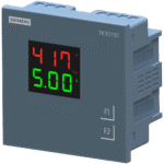 7KT0110 | Siemens Smart 7KT Discrete Panel Meter Voltage and Current LED Display, Vaux 95 to 240V AC, x/1 or 5 A, Class 1 - Siemens