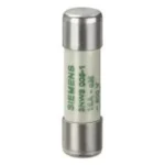 3NW80021 | Siemens Sentron 3NW8 Fuse Link 2 A, 500 V AC, Cylindrical Type, Size 10 x 38 - Siemens