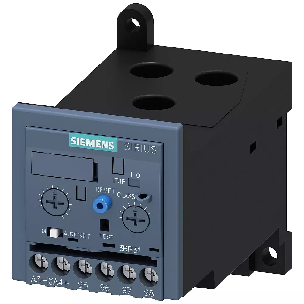 siemens-3rb-overload-relay-3rb31334uw1.webp 3RB31334UW1 | Siemens Sirius 3RB Microprocessor Based Overload Relay 12.5 - 50 A, Class 5-30, Suitable For S2 Size Contactor - Siemens - Image 1