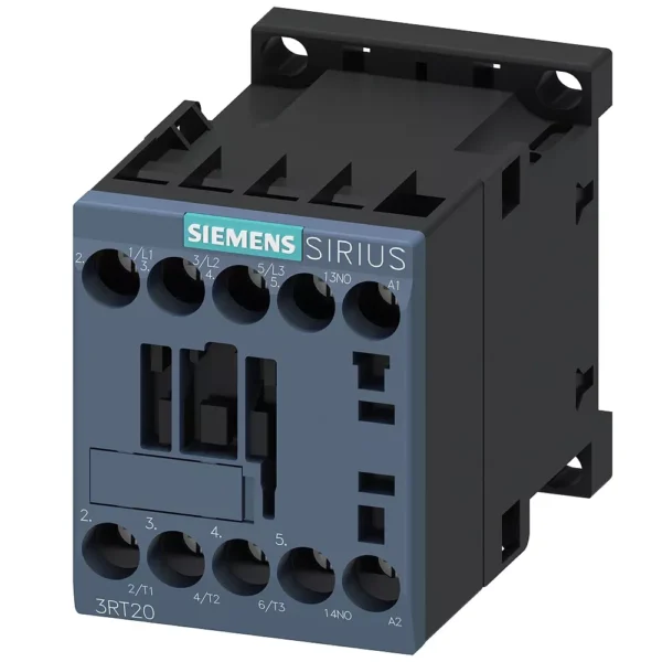 3RT2016-1AB02-8K | Siemens Sirius 3RT2 Power Contactor 9 A, 3 Pole, 24 V AC, 1 NC, AC3 Duty, Size 00 - Siemens
