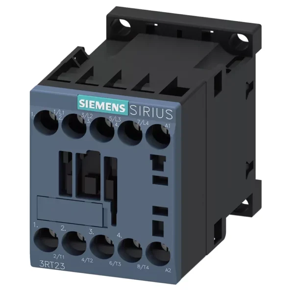 3RT2516-1BM40 | Siemens Sirius 3RT2 Power Contactor 18 A, 2 NO + 2 NC Main Contact, 4 Pole, 220 V DC, AC1 Duty, Size 00 - Siemens